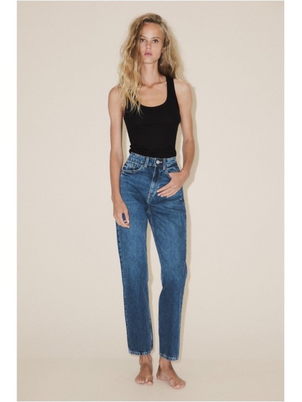 Zara momfit jeans - Blue